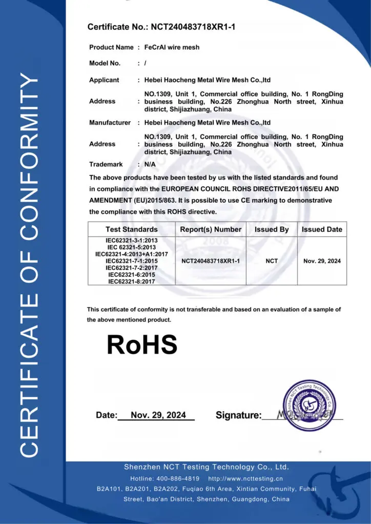 Quality Management Certificate